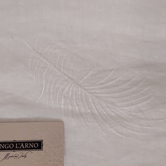 Women's White Top 100% Linen - Picture 8 of 12